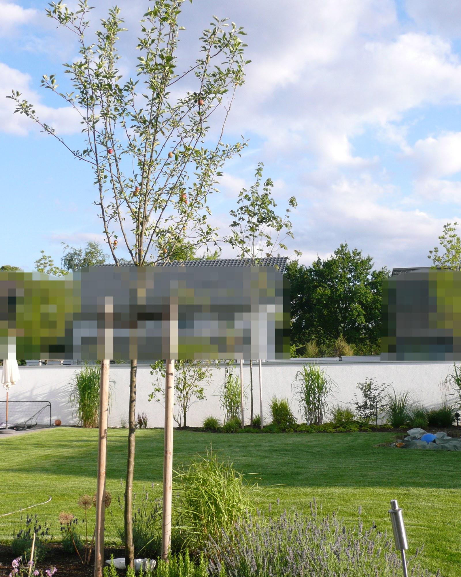 Gartengestaltung – Vorher