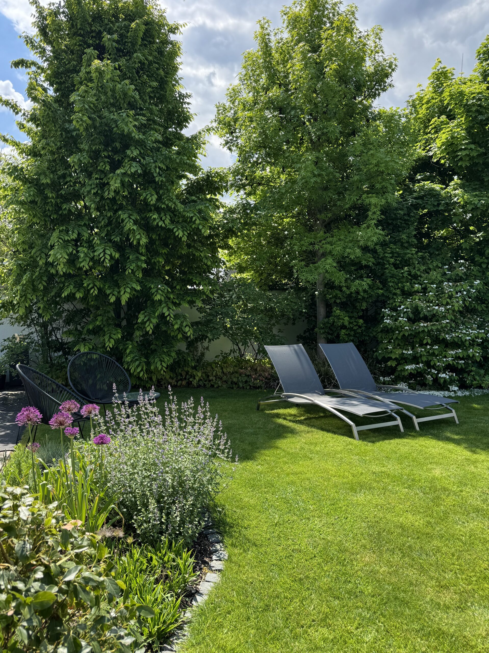 Gartengestaltung – Nachher